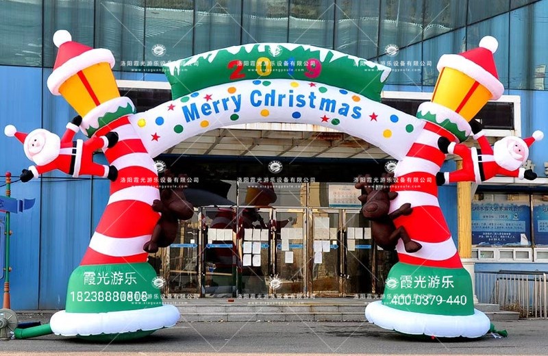 沧州圣诞活动拱门
